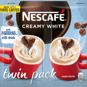 Nescafe Coffee 3 in 1 Creamy White Twin Pack