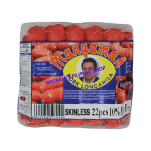 Mandheys Manyaman Original Longanisa Skinless - COLLECTION ONLY