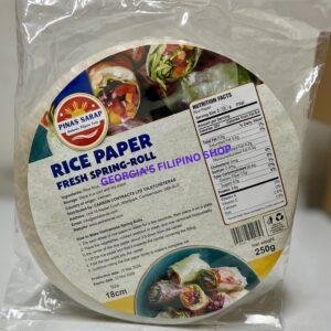Pinas Sarap Rice Paper Fresh Spring Roll 250g